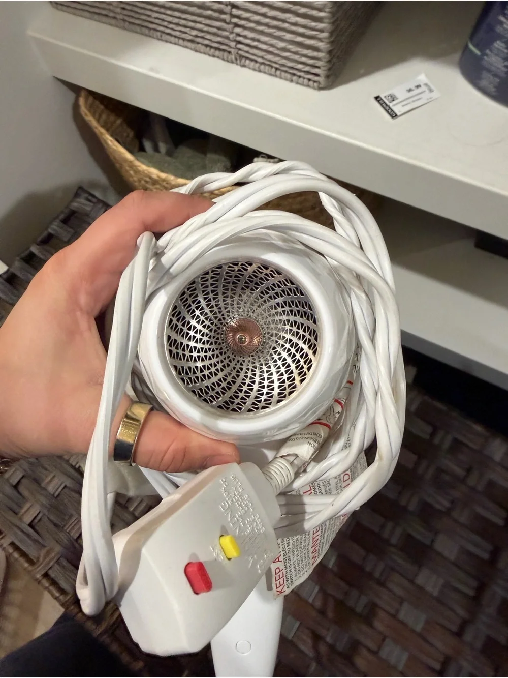 T3 Micro White Hair Dryer